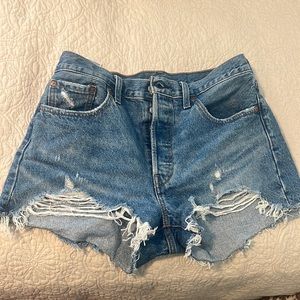 Levi’s 501 denim shorts